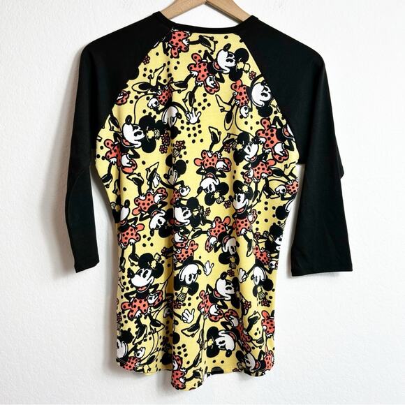 LULAROE DISNEY MINNIE MOUSE LIMITED EDITION WOMEN SHIRT SIZE SMALL - Picture 2 of 4